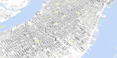 Менхетн 3Д карта