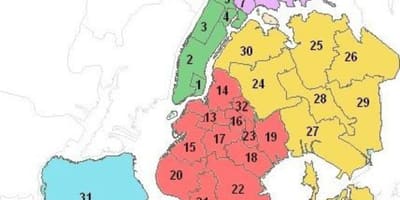 Карта школске дистрикта Менхетн